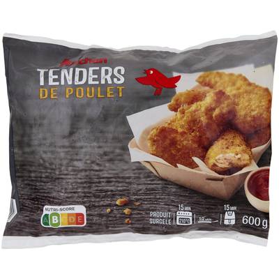 Auchan Tenders de poulet, 600g