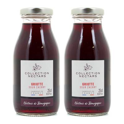 Nectars de Bourgogne Nectar de cerise Griotte, 2x25cl