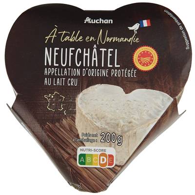 Auchan Terroir Neuchâtel AOP, 200g