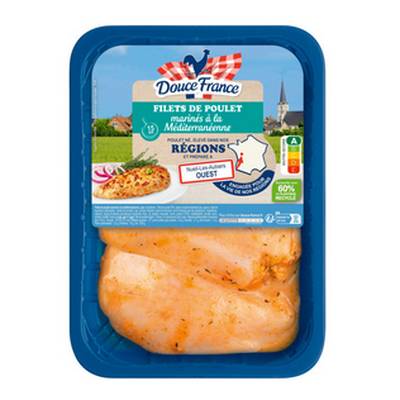 Douce France Filet de Poulet Mariné Méditéranéene, 720g