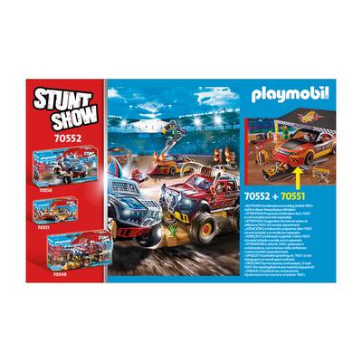 4008789705525 - PLAYMOBIL® Stuntshow - Atelier de réparation Stuntshow