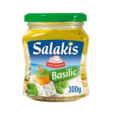 Salakis Fromage de brebis au basilic, 300g