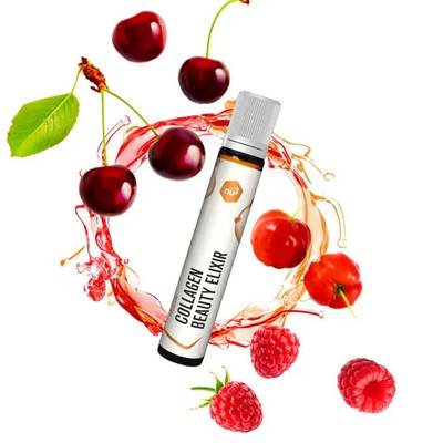 4260744956025 - NU3 - Cure Collagène marin à boire - Collagène Beauty Elixir - 28 ampoules