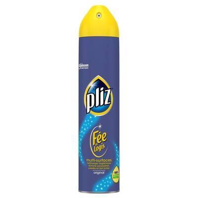 Pliz Aérosol nettoyant multi-surfaces Fée du Logis, 250ml