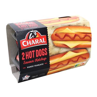 Charal Hot Dog Ketchup, 2x120g