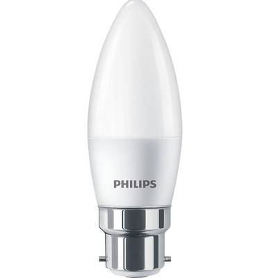 8719514309425 - Philips - Ampoule B22- 5W LED Flamme Dépolie Blanc Chaud