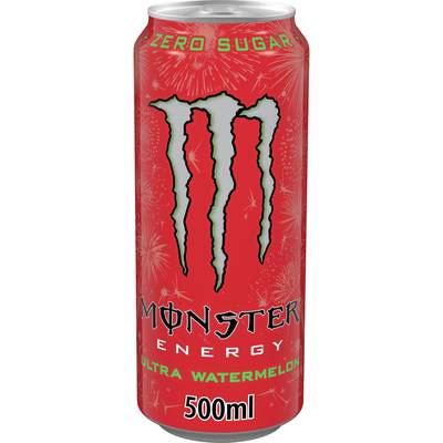 Monster Saveur pastèque sans sucre, 50cl