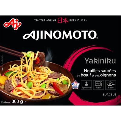 Ajinomoto Yakiniku- Nouilles sautées au boeuf et aux oignons, 300g
