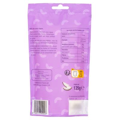 8435177052026 - Auchan - Noix de Coco Râpée Sachet Refermable