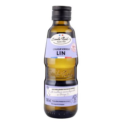 Emile Noël Huile vierge de lin bio, 250ml