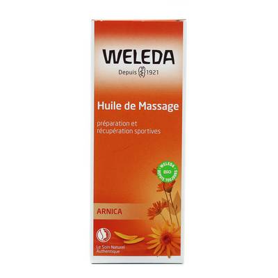 Weleda Huile de massage à l'arnica Cosmétique naturelle, 100ml