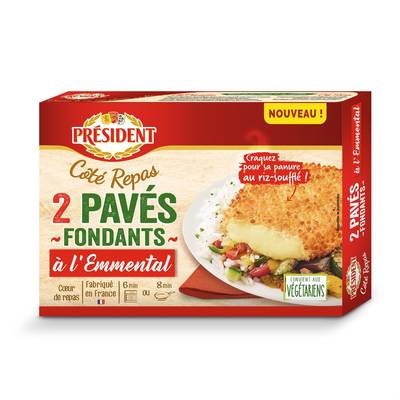 Président Fondant Emmental x2, 200g