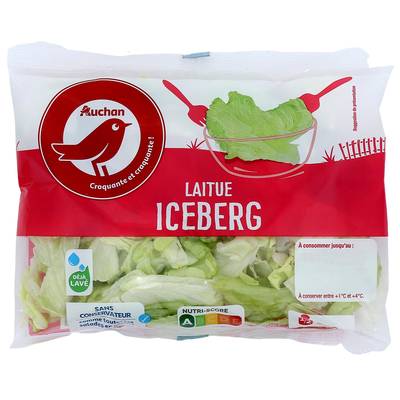 Auchan Laitue Iceberg, 150g