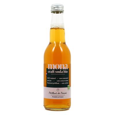 Mona Craft Soda Pétillant de pommes BIO, 33cl