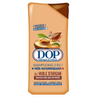 Dop Shampooing 2en1 à l'Huile d'Argan, 400ml