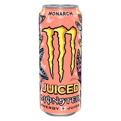 Monster Monarch saveur pêche - nectarine, 50cl