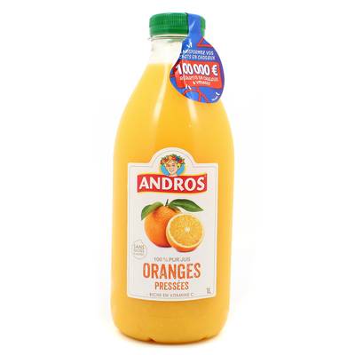 Andros Jus d' Oranges Pressées, 1L