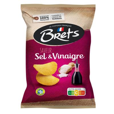Bret's Chips Vinaigre, 125g