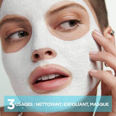 3600540676627 - Garnier - Nettoyant, exfoliant et masque 3en1 Pure actif