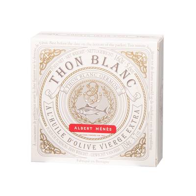 Albert Ménès Thon blanc germon à l'huile d'olive vierge extra, 160g