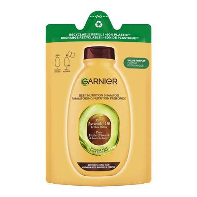 Garnier - Ultra Doux Shampooing Huile d'Avocat et Beurre de Karité, 250ml