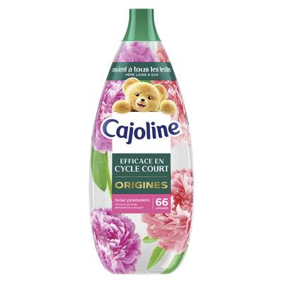 Cajoline Adoucissant Liquide Origine Brise Printanière, 1,245L