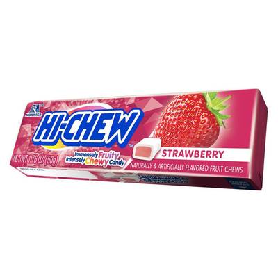 Hichew Chewing gum Fraise, 50g