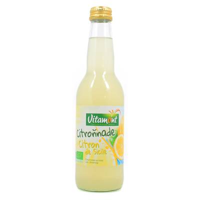 Vitamont Citronnade au citron de Sicile bio, 33cl