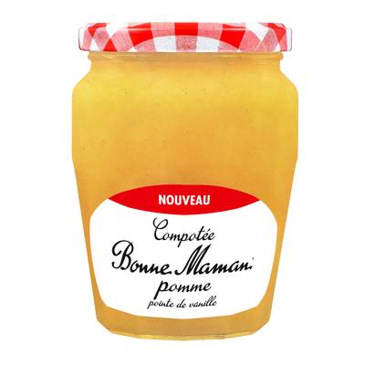 Bonne Maman Compote Pomme Vanille, 590g