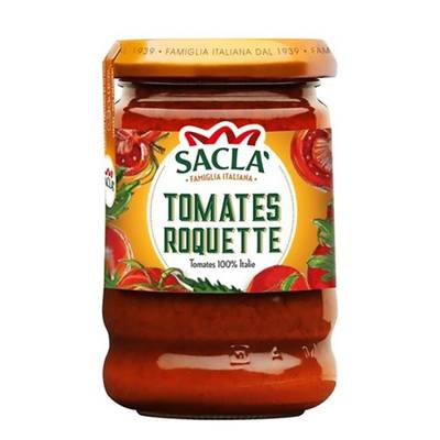 Sacla Sauce Tomates Roquette, 190g