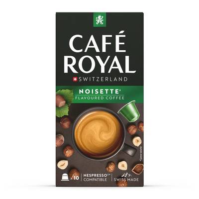 Café Royal Café Cpasule Nespresso noisette intensité 4, 10 capsules