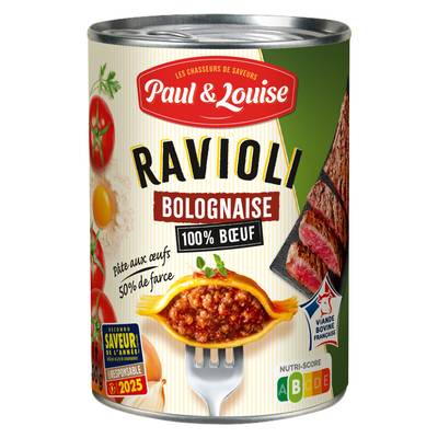 Paul & Louise Ravioli à la Bolognaise, 400g