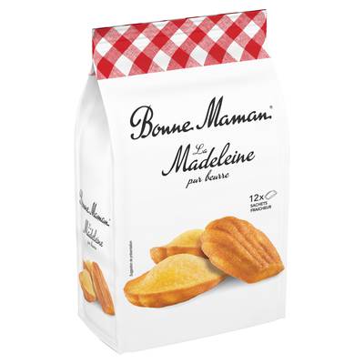 Bonne Maman Madeleine tradition pur beurre x12, 300g