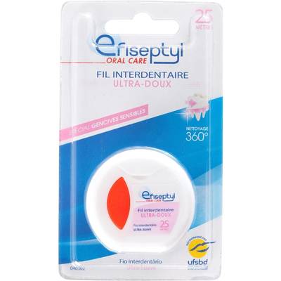 Efiseptyl Ruban de fil interdentaire ultra doux, 25  mètres