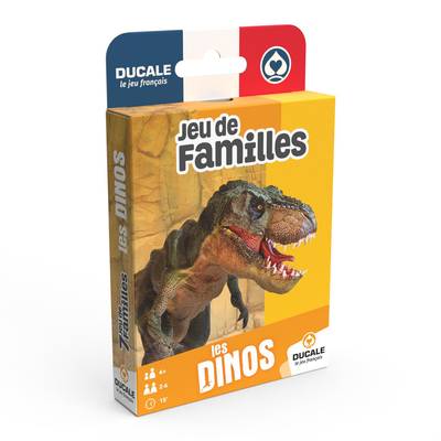 Ducale Jeu de familles dinosaures