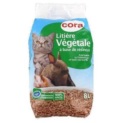 Livraison A Domicile Cora Litiere Vegetale 8l