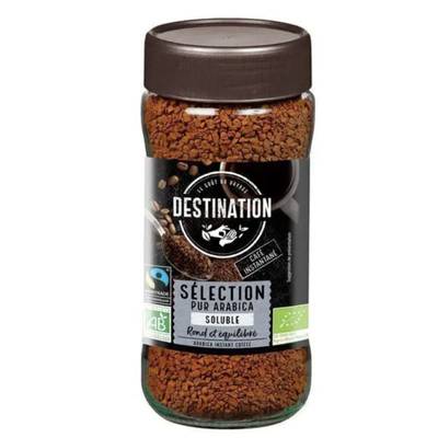 Destination Café Soluble bio instantané Lyophilisé, 100g