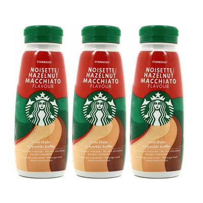 Starbucks Café Noisette Macchiato, 3x220ml