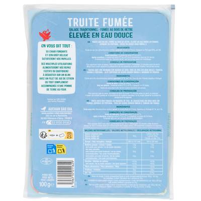 3596710011629 - Auchan - Truite Fumée
