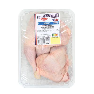 Le Gaulois Cuisses de Poulet Blanc- Les Accessibles, 1kg