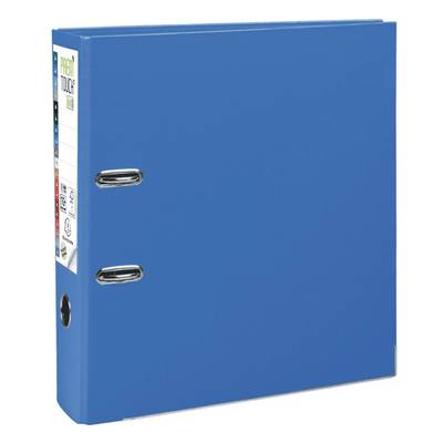 Exacompta Classeur levier bleu pour feuilles 24,2 x 29,7 cm, Dos  80mm