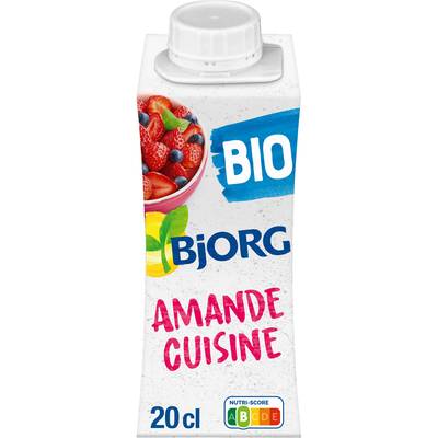 Bjorg Amande cuisine bio, 20cl