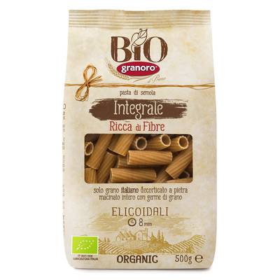 Granoro  Pâtes Elicoidali Intégrale Complète Bio, 500g