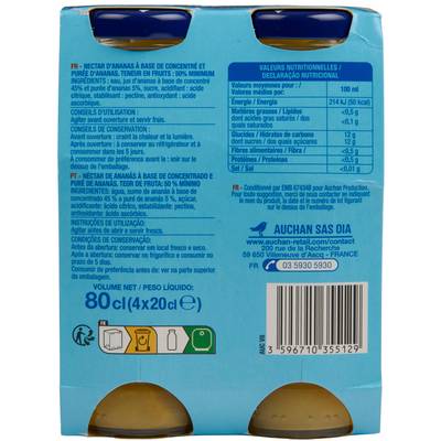 3596710355129 - Auchan - Nectar d'ananas