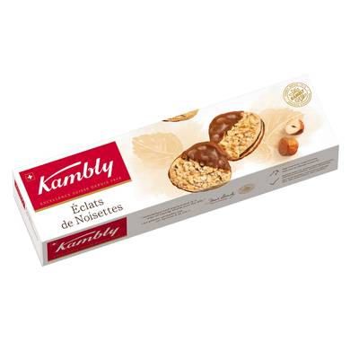 Kambly Biscuit éclats noisette chocolat, 100g