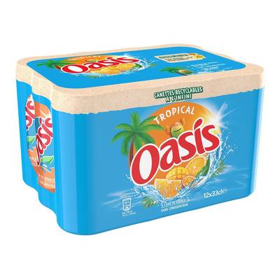 Oasis Tropical, 12x33cl