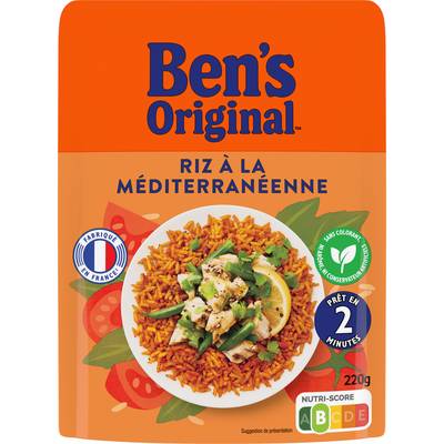 Ben's Original Riz Micro-Onde Express à la Méditérannéenne, 220g