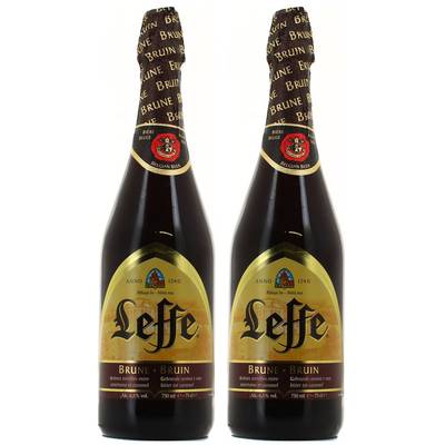 Leffe Bière brune 6.5°, 2x75cl