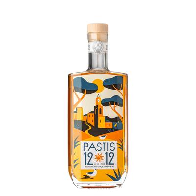 Pastis 12/12 Pastis artisanal 45°, 70cl
