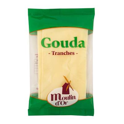 Moulin d'Or Tranches Gouda, 200g